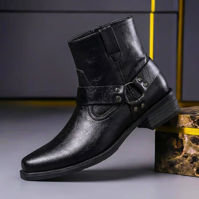 Alexander | Premium Echtlederstiefel Im Vintage-Stil Für Herren