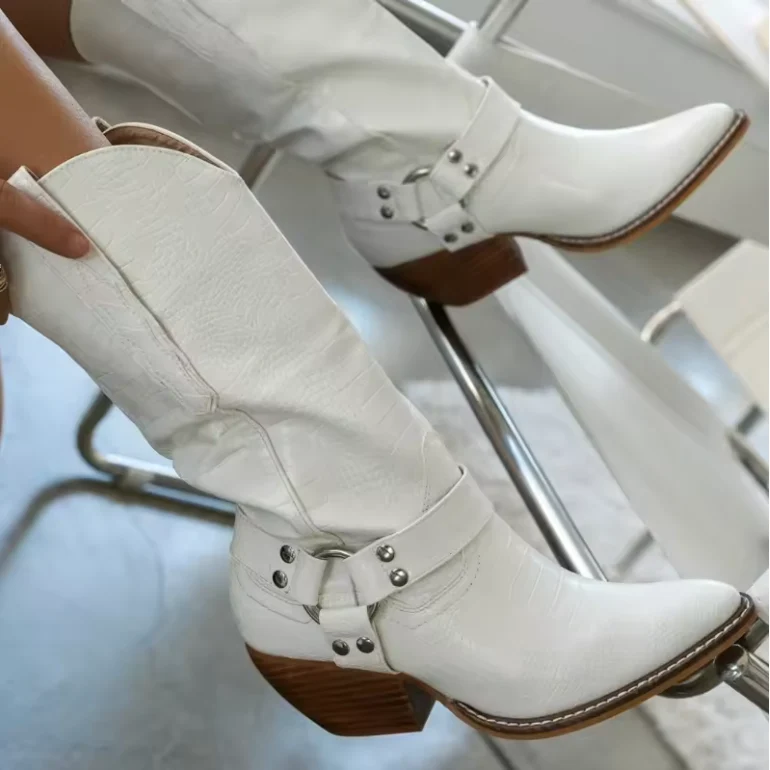 Isabella | Premium Westernstiefel Im Cowboy-Stil Für Damen