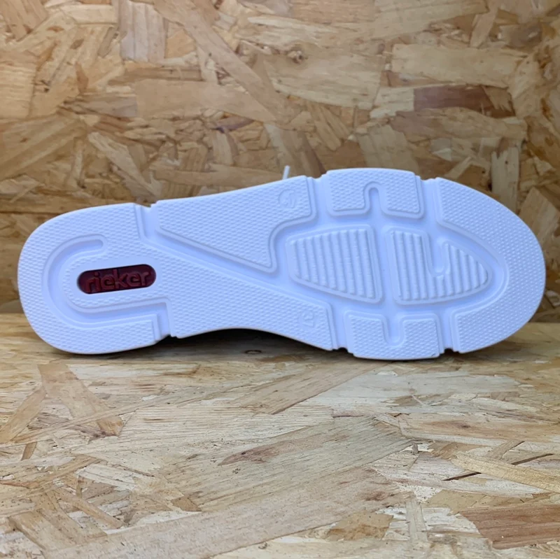 Rieker Modische Damen-Sneaker – Weiß