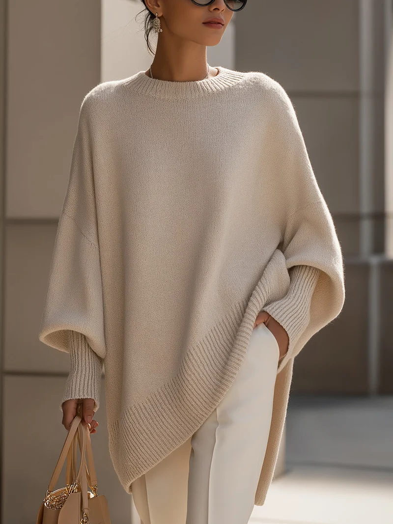 Emma | Oversize Wollmischpullover Mit Modernem Komfort