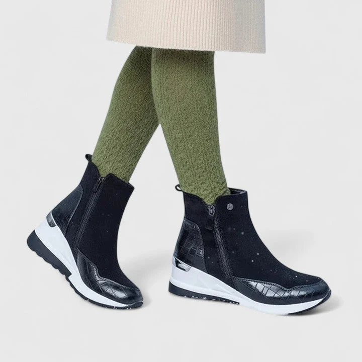 Amelie | Orthopädische Keilstiefel Mit Elegantem Design