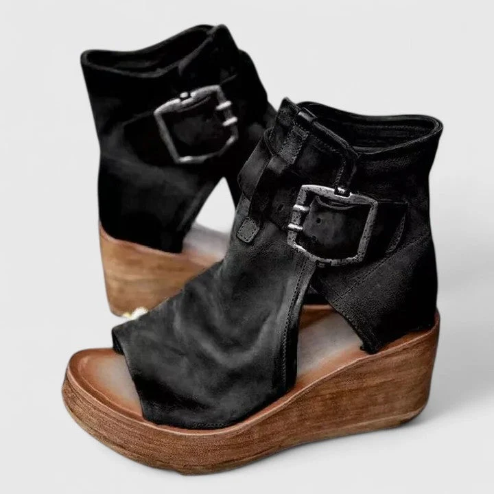 Marlene | Orthopädische Keilsandalen mit rutschfesten Sohlen