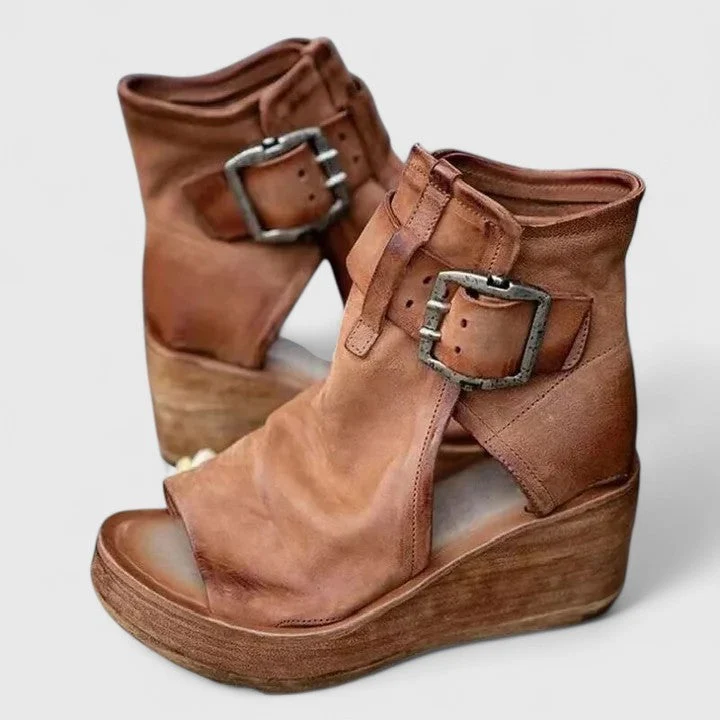 Marlene | Orthopädische Keilsandalen mit rutschfesten Sohlen