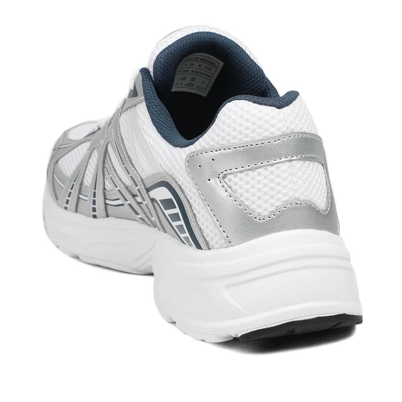 Lace Up Sport Trainers - DINGX43003 / 329 046 - White-Silver