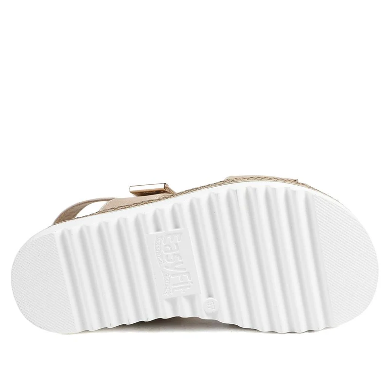 EasyFit Catena Extra Wide Touch Fasten Sandals - CATENA / 329 163 - Beige