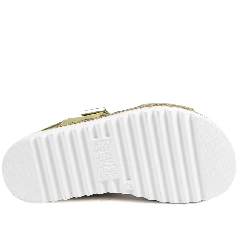 EasyFit Catena Extra Wide Touch Fasten Sandals - CATENA / 329 163 - Green