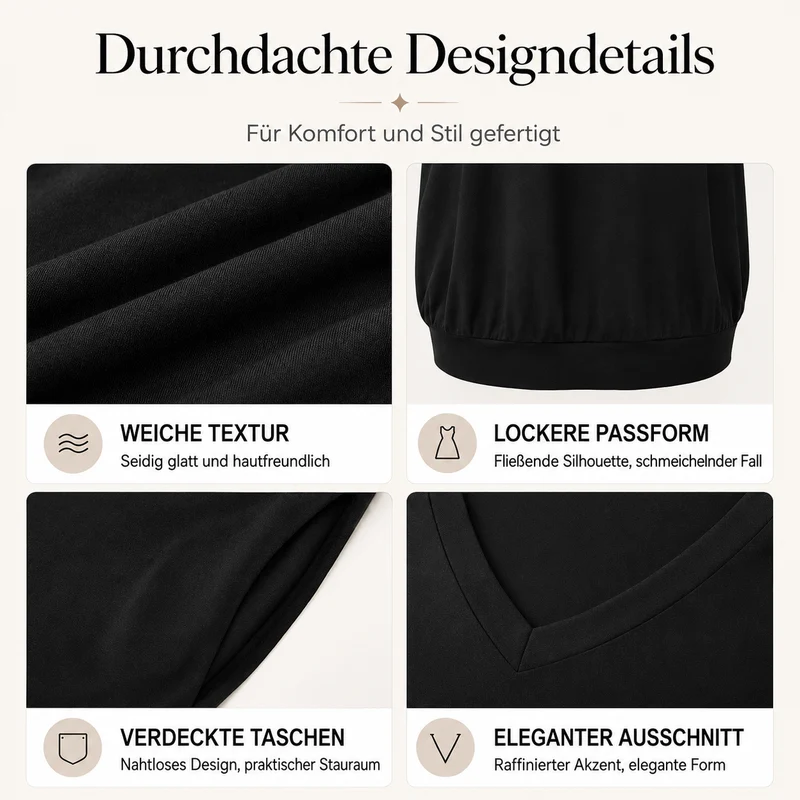 Fyrella | Lässiges Freizeitkleid mit Seitentaschen