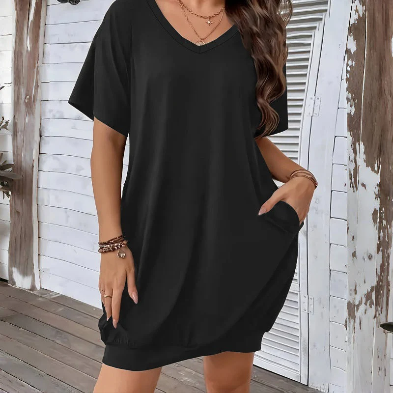 Fyrella | Lässiges Freizeitkleid mit Seitentaschen