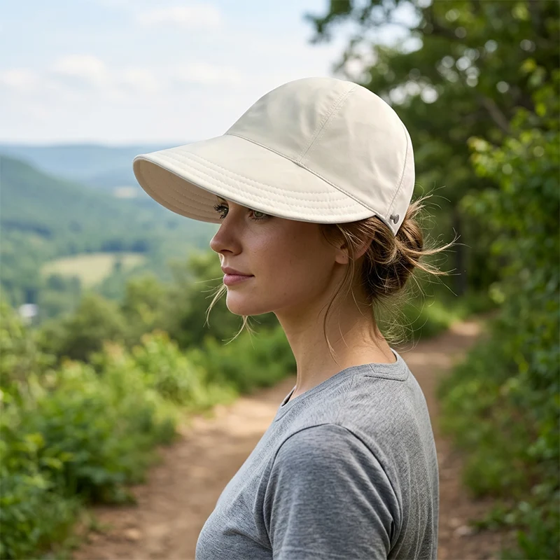 Suolena | UV-Sonnenkappe mit Pferdeschwanzöffnung