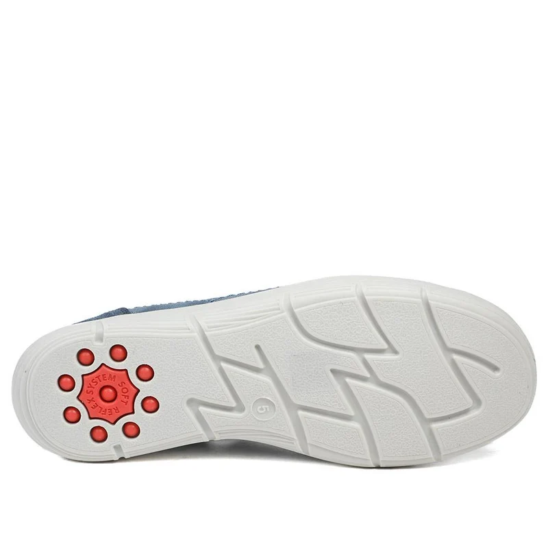 Relife Wide Fit Bungee Lace Slip On Shoes - RELIF43006 / 328 877 - Blue