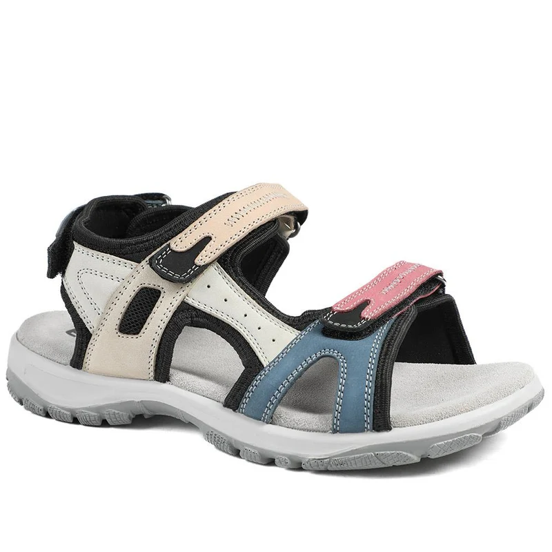 Easyfit Cella Extra Wide Fit Touch Fasten Sandals - CELLA / 329 122