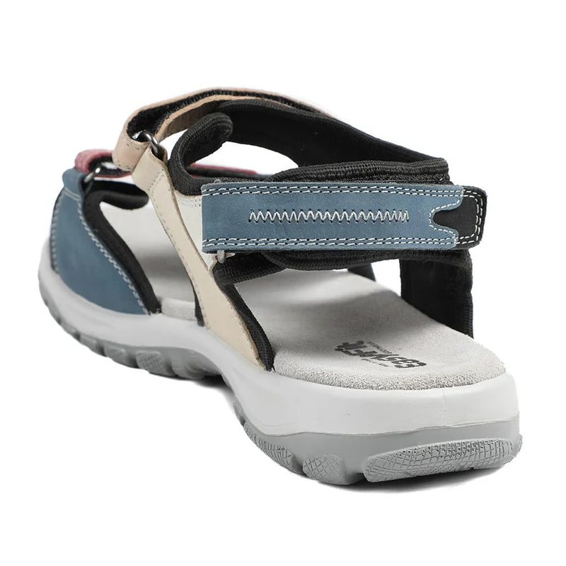 Easyfit Cella Extra Wide Fit Touch Fasten Sandals - CELLA / 329 122 - Black Multi