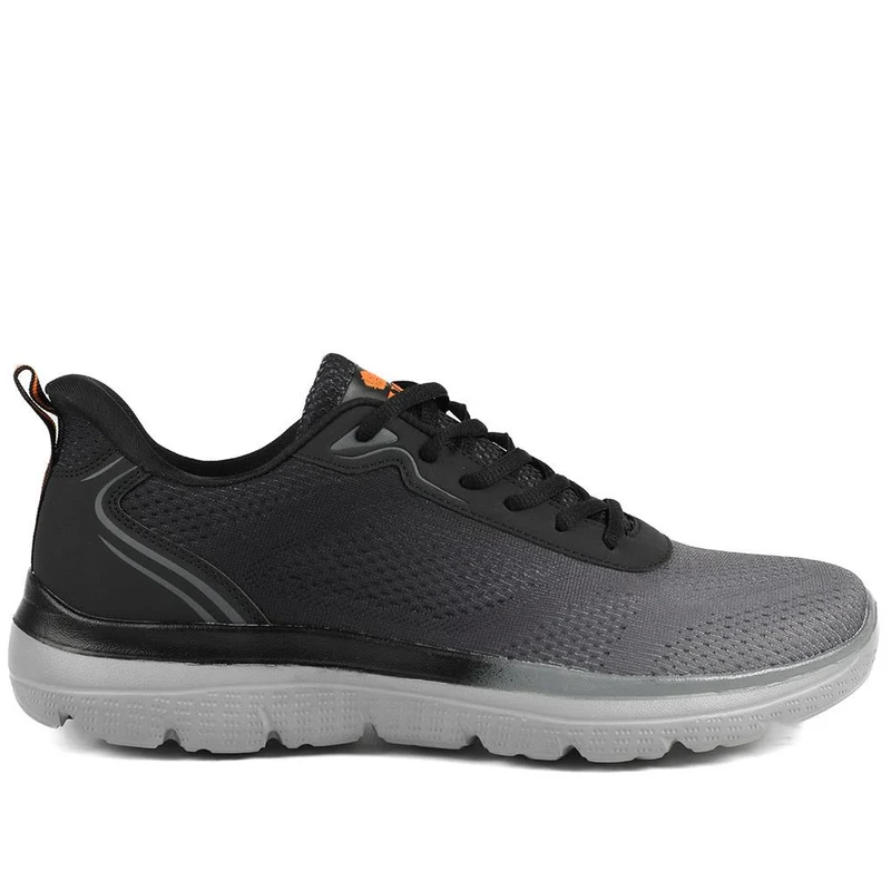 Wide Fit Active Trainers with Memory Foam Insole - BOJIE43021 / 329 152 - Black