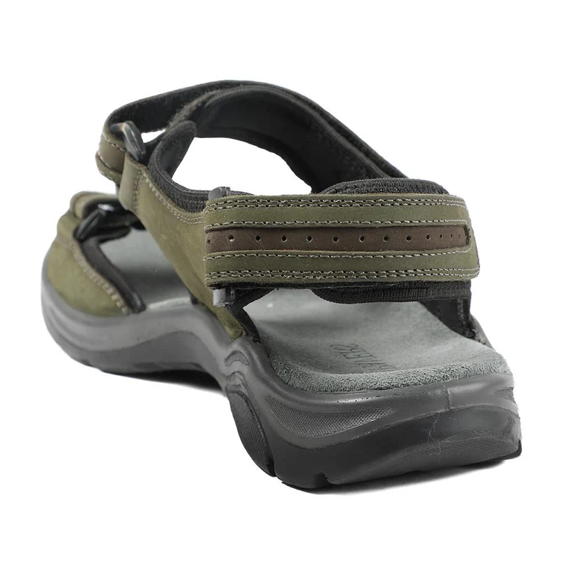 Comfy Triple Touch Fasten Sandals - DDIN43007 / 329 101 - Khaki