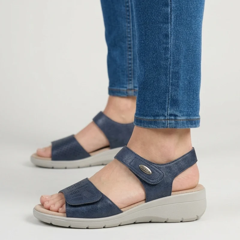 Alourica | Damen-Sandale mit verstellbaren Riemen