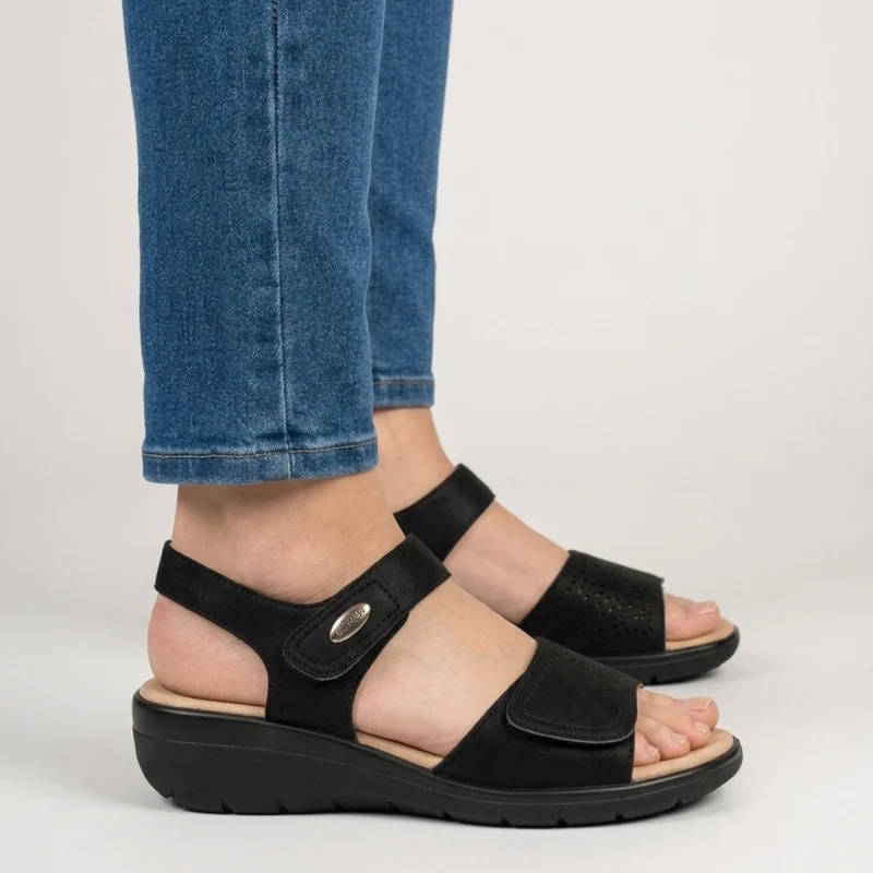 Alourica | Damen-Sandale mit verstellbaren Riemen