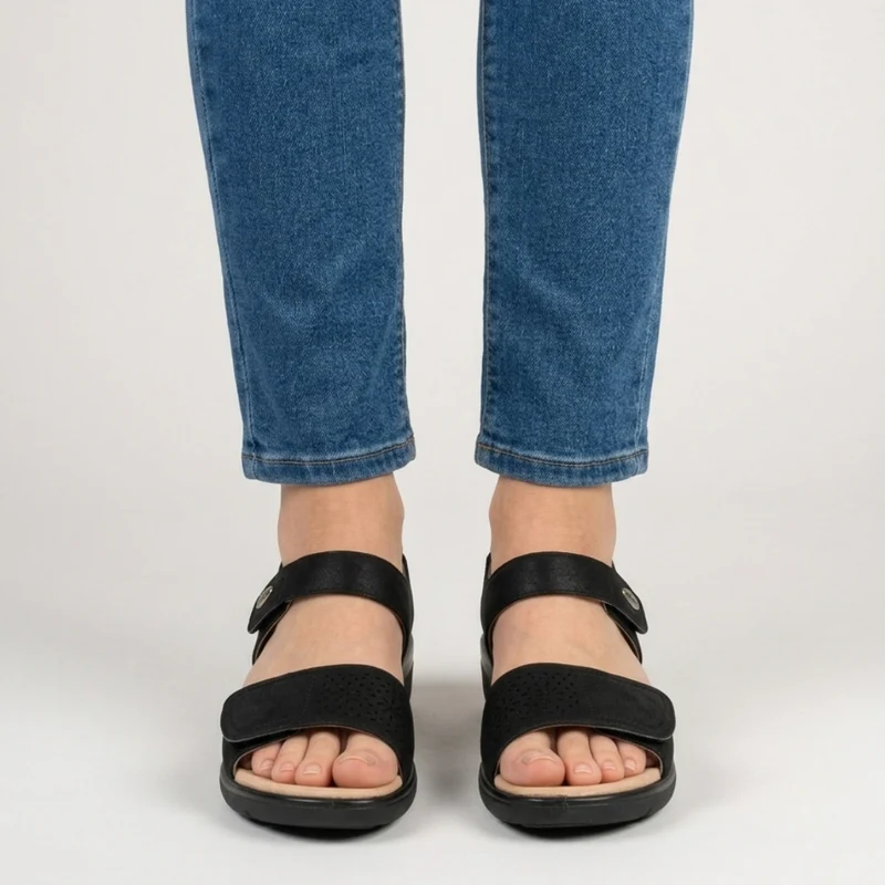 Alourica | Damen-Sandale mit verstellbaren Riemen
