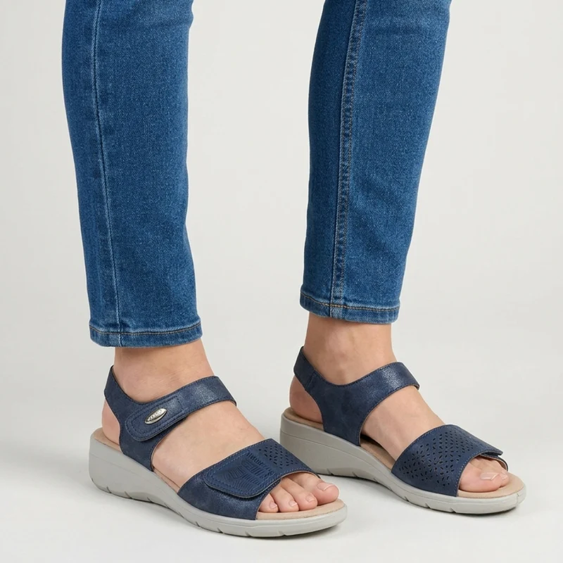 Alourica | Damen-Sandale mit verstellbaren Riemen