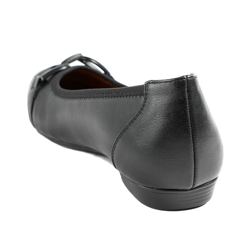 Wide Fit Buckle Detailed Pumps - WK43001 / 328 967 - Black