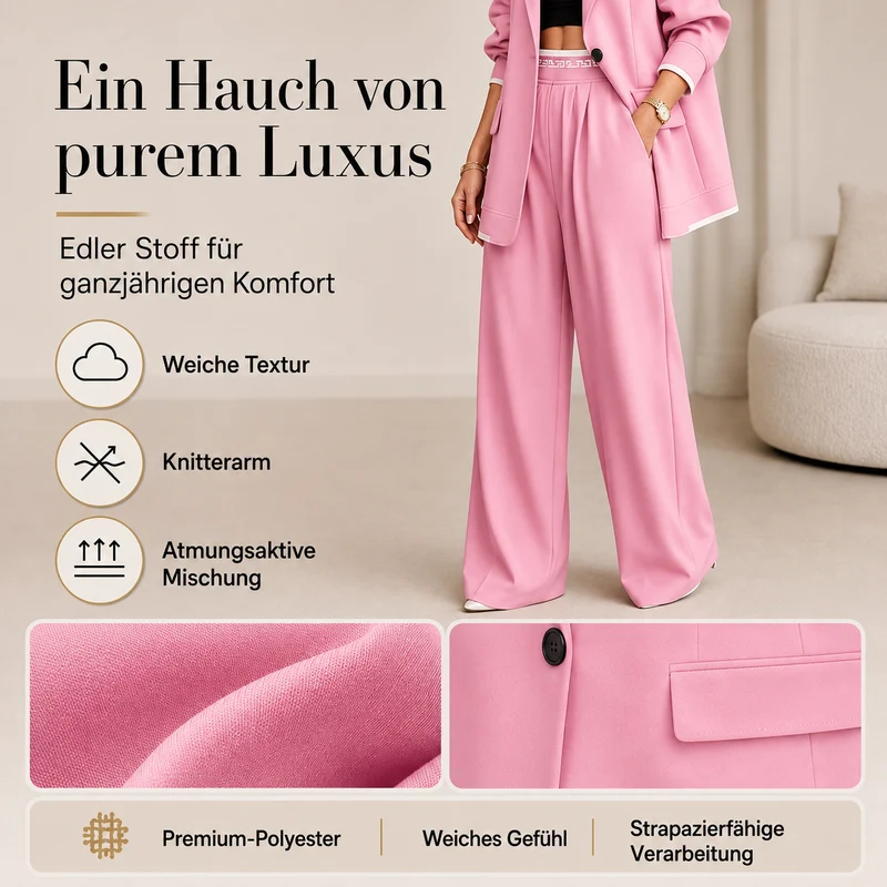 Aadee | Hosenanzug mit Übergröße-Blazer und weiter Hose