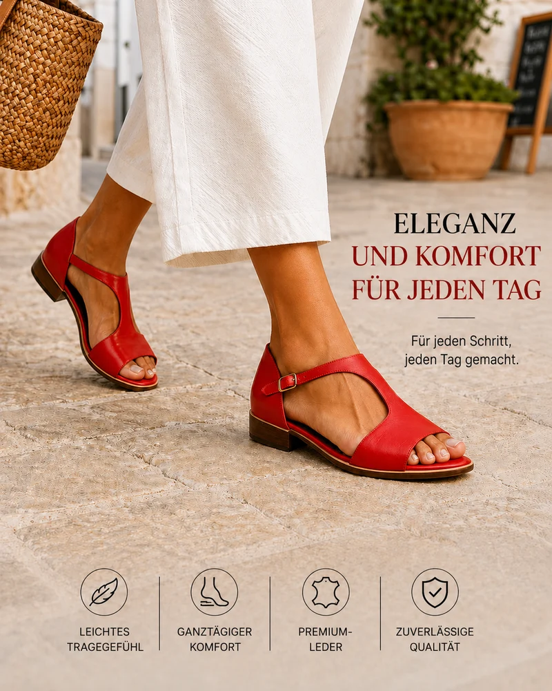 Eulenca | Elegante Damen-Sandalen mit offenem Zehenbereich
