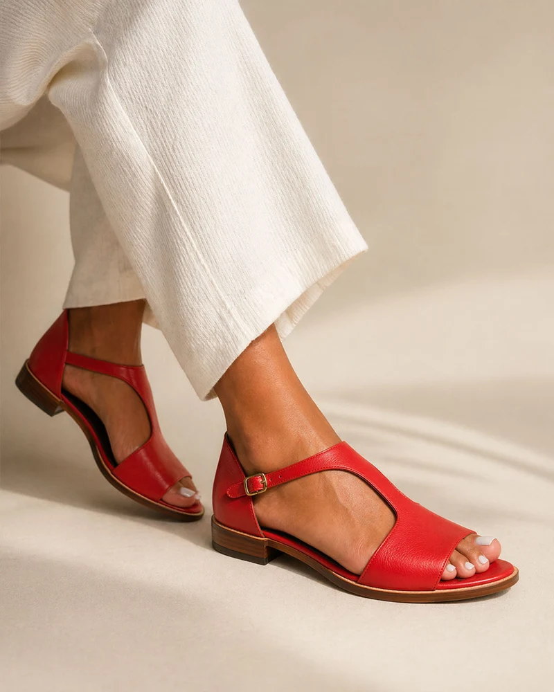Eulenca | Elegante Damen-Sandalen mit offenem Zehenbereich