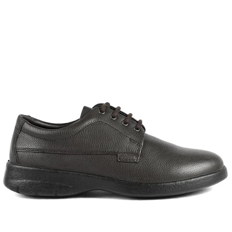 Padders Leather Lace Up Casual Shoes - GOOD42503 / 328 850 - Brown