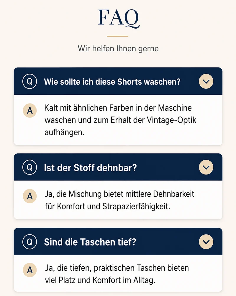 Madita | Gerade Denim-Bermudashorts mit praktischen Taschen