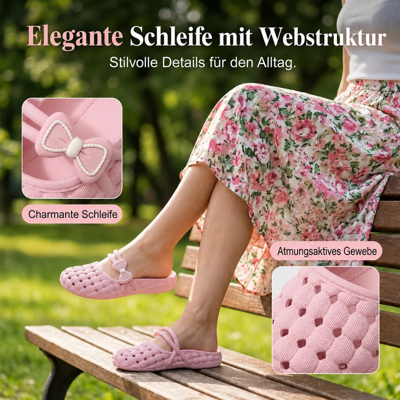 Völzia | Atmungsaktive geschlossene Sommer-Pantoletten