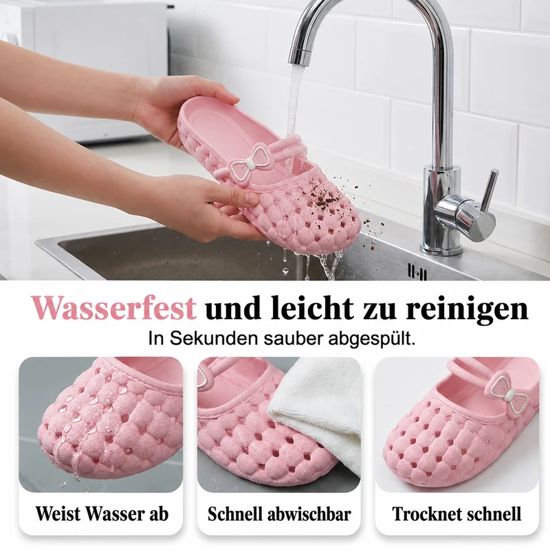Völzia | Atmungsaktive geschlossene Sommer-Pantoletten