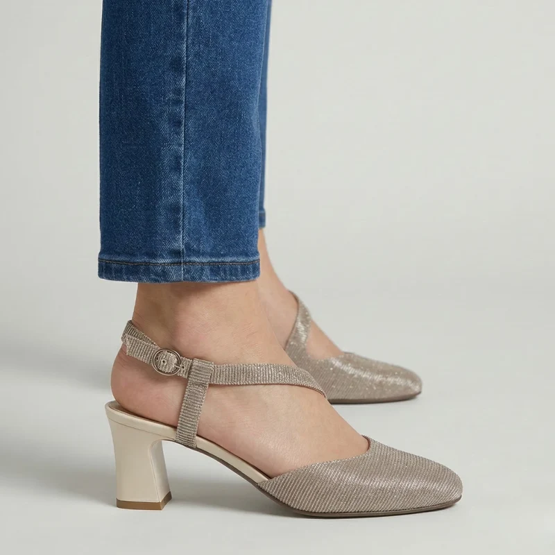 Froline | Feminine Komfort-Pumps mit elegantem Glanz