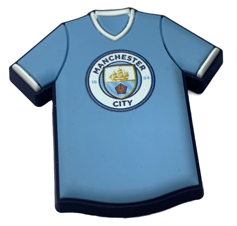 Crocs Jibbitz Manchester City Fußballtrikot-Charm
