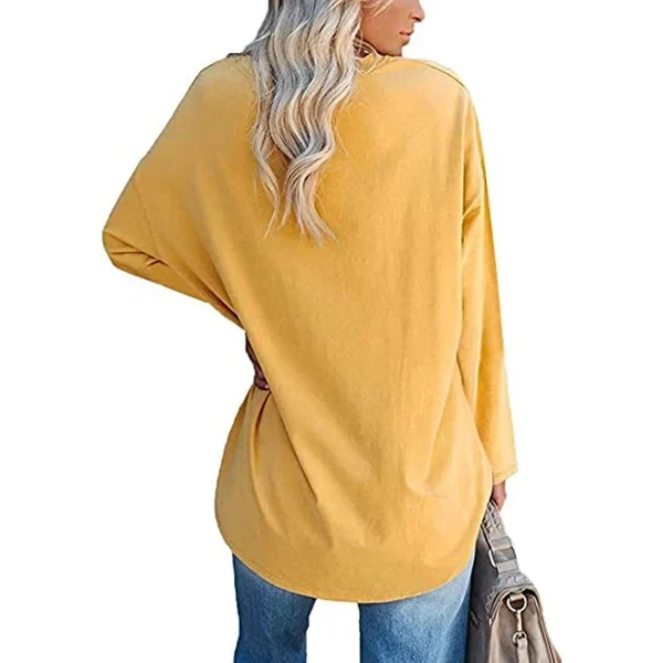 Natascha | Lockerer Strickpullover mit V-Ausschnitt