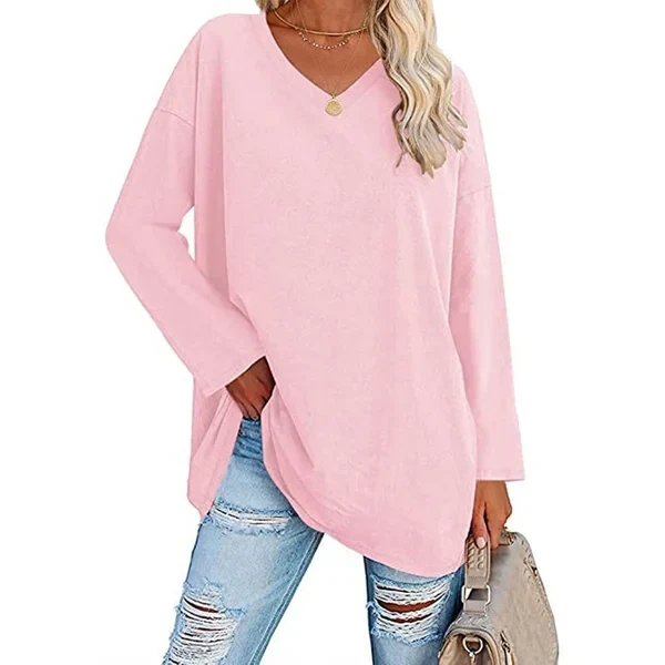 Natascha | Lockerer Strickpullover mit V-Ausschnitt