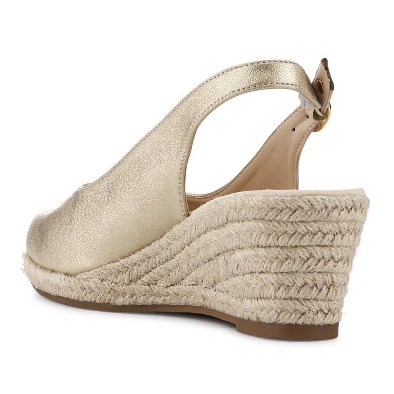 Smart Slingback Espadrilles - WBINS41021 / 327 179 - Gold