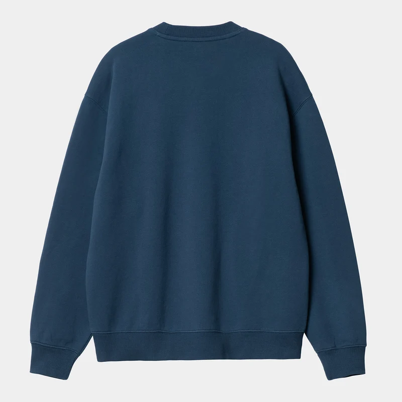 Carhartt WIP Frauen Carhartt WIP Sweat-Top – Tintenfisch / Glasrosa