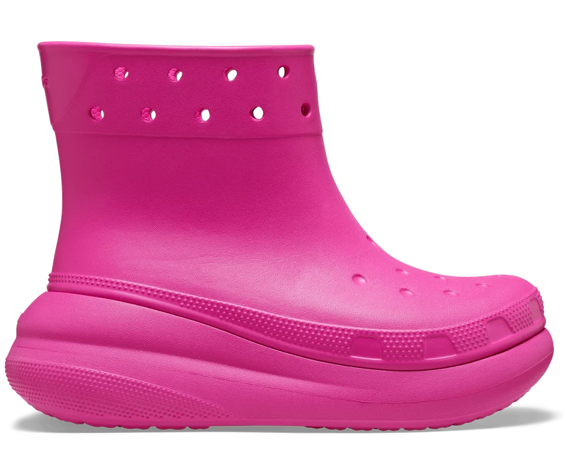 Crocs Unisex Classic Crush Boot – Rosa
