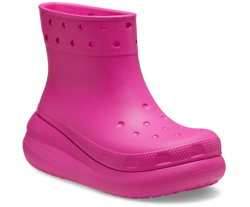 Crocs Unisex Classic Crush Boot – Rosa