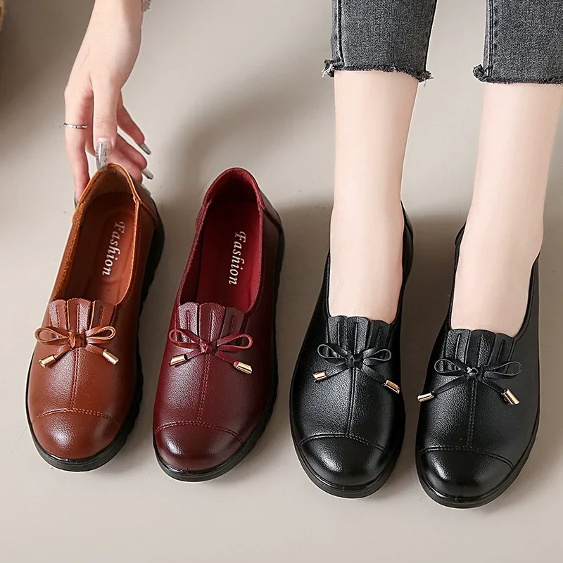 Eina | Bequeme Leder-Slipper mit weicher und flexibler Sohle