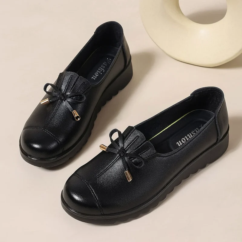 Eina | Bequeme Leder-Slipper mit weicher und flexibler Sohle