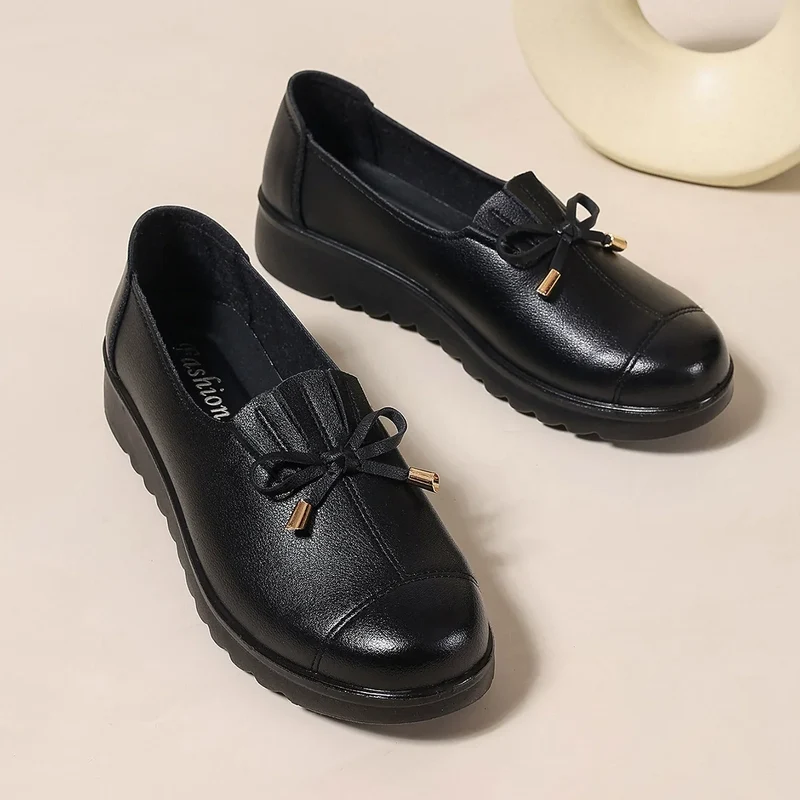 Eina | Bequeme Leder-Slipper mit weicher und flexibler Sohle
