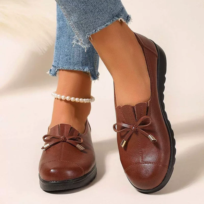Eina | Bequeme Leder-Slipper mit weicher und flexibler Sohle