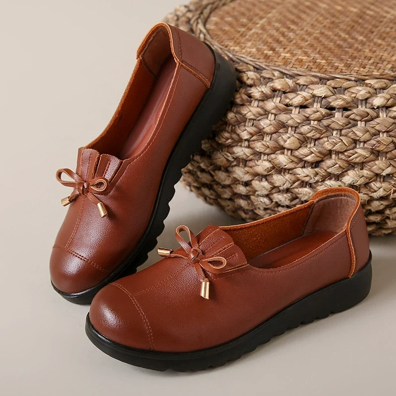 Eina | Bequeme Leder-Slipper mit weicher und flexibler Sohle