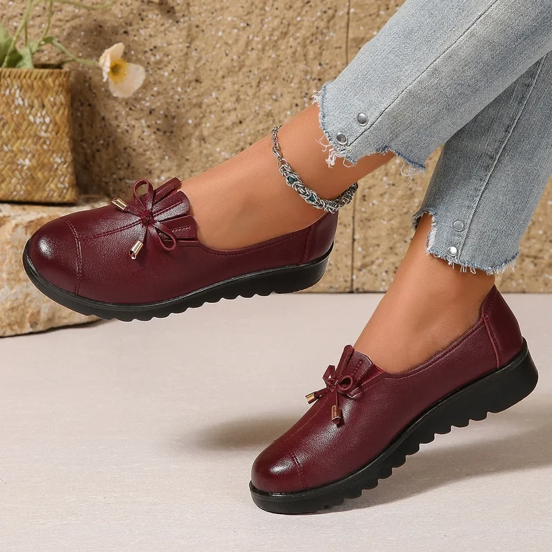 Eina | Bequeme Leder-Slipper mit weicher und flexibler Sohle