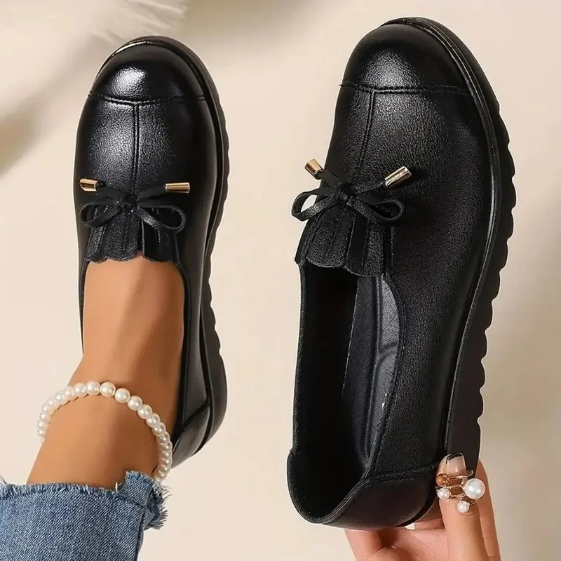 Eina | Bequeme Leder-Slipper mit weicher und flexibler Sohle