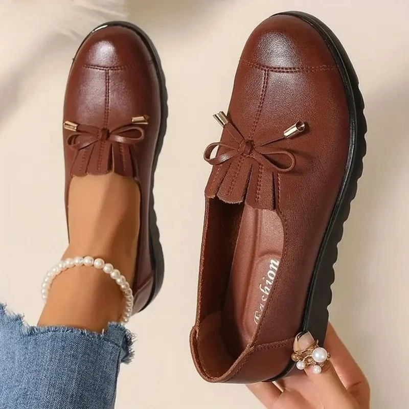 Eina | Bequeme Leder-Slipper mit weicher und flexibler Sohle