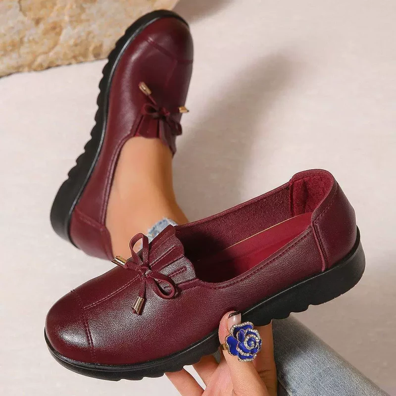Eina | Bequeme Leder-Slipper mit weicher und flexibler Sohle
