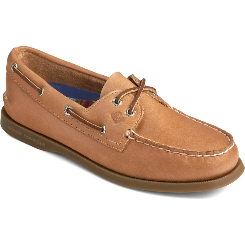 Sperry Authentische Original-Bootsschuhe für Damen – Hellbraun