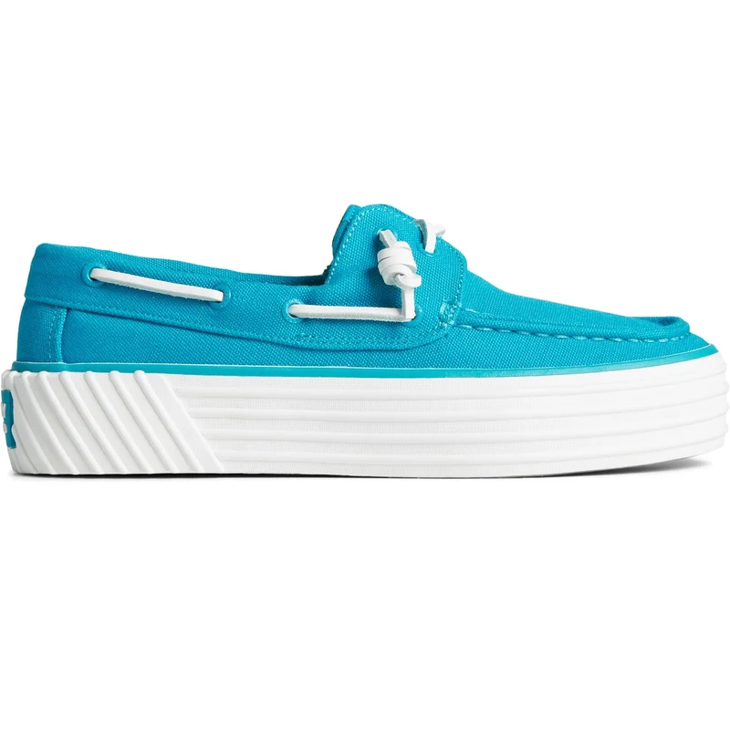 Sperry Damen Crest Plateau-Bootsschuhe - Blau