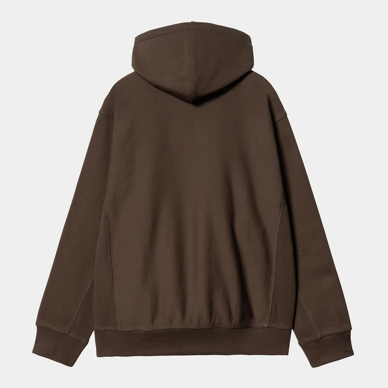 Carhartt WIP Herren American Script Sweatshirt-Hoodie - Buckeye